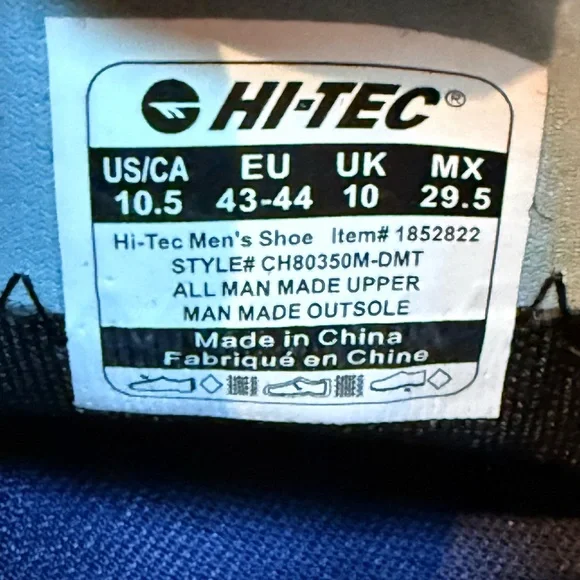 Hi-Tec Catalina Trail men’s running shoe. Size 10.5. NWOT. - Picture 10 of 12